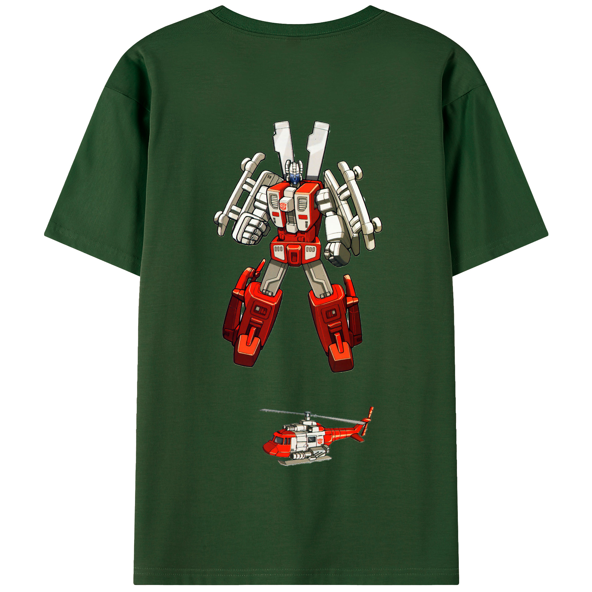 （画像用）  綿100％半袖Tシャツ（背面プリント）